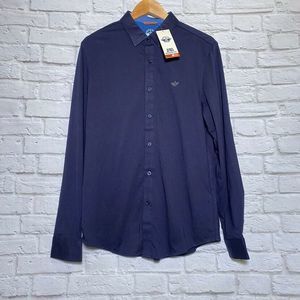 Dockers Mens Smart 360 Flex Button Down Shirt M